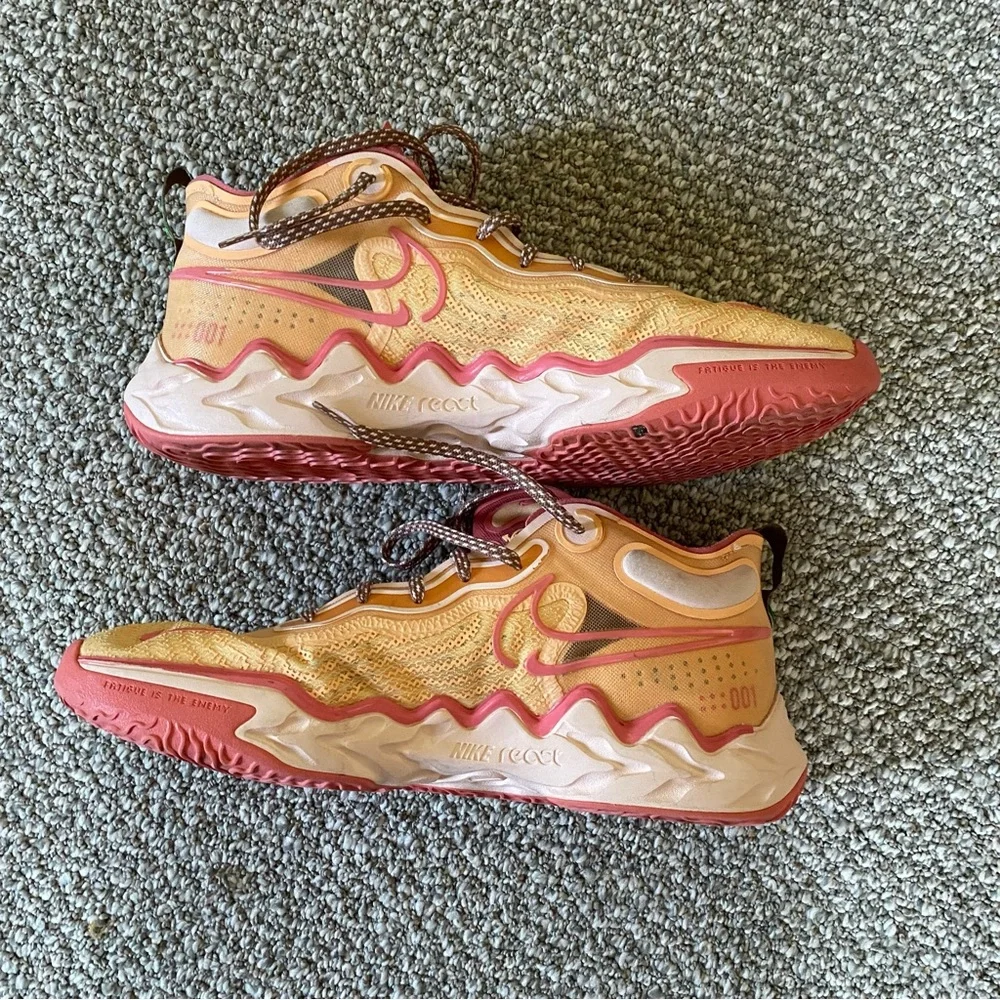 NIKE Peach Jam EYBL 25th Anniversary Exclusive Basketball Court Shoes Size 14 - Picture 7 of 8